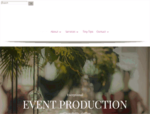 Tablet Screenshot of gourmeteventshawaii.com
